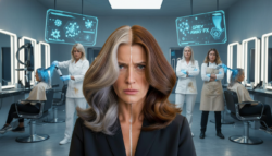 Farewell Balayage the bold new salon method that masks silver strands permanently and frustrates traditional color specialists