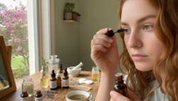Grow Fuller Brows and Lashes Naturally With Gentle Household Oils