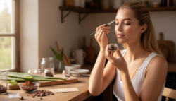 DIY Eyebrow Gel With Aloe and Cocoa for Soft All-Day Hold