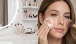 Blush Over Powder Technique Creates a Softer, Natural Finish