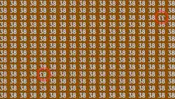 Optical Illusion Eye Challenge: Spot Numbers 33 and 38 Hidden Among 83 in Seconds